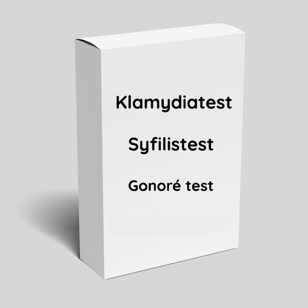 Kombipakke Klamydia, Gonoré og Syfilis test
